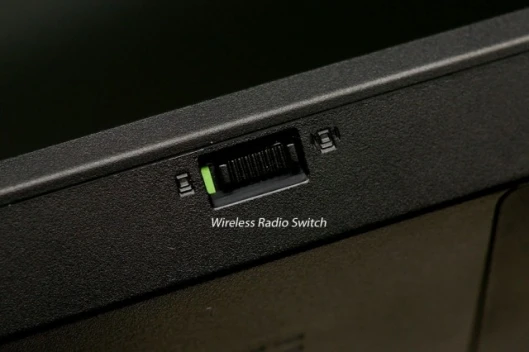 ThinkPad W700ds external radio switch