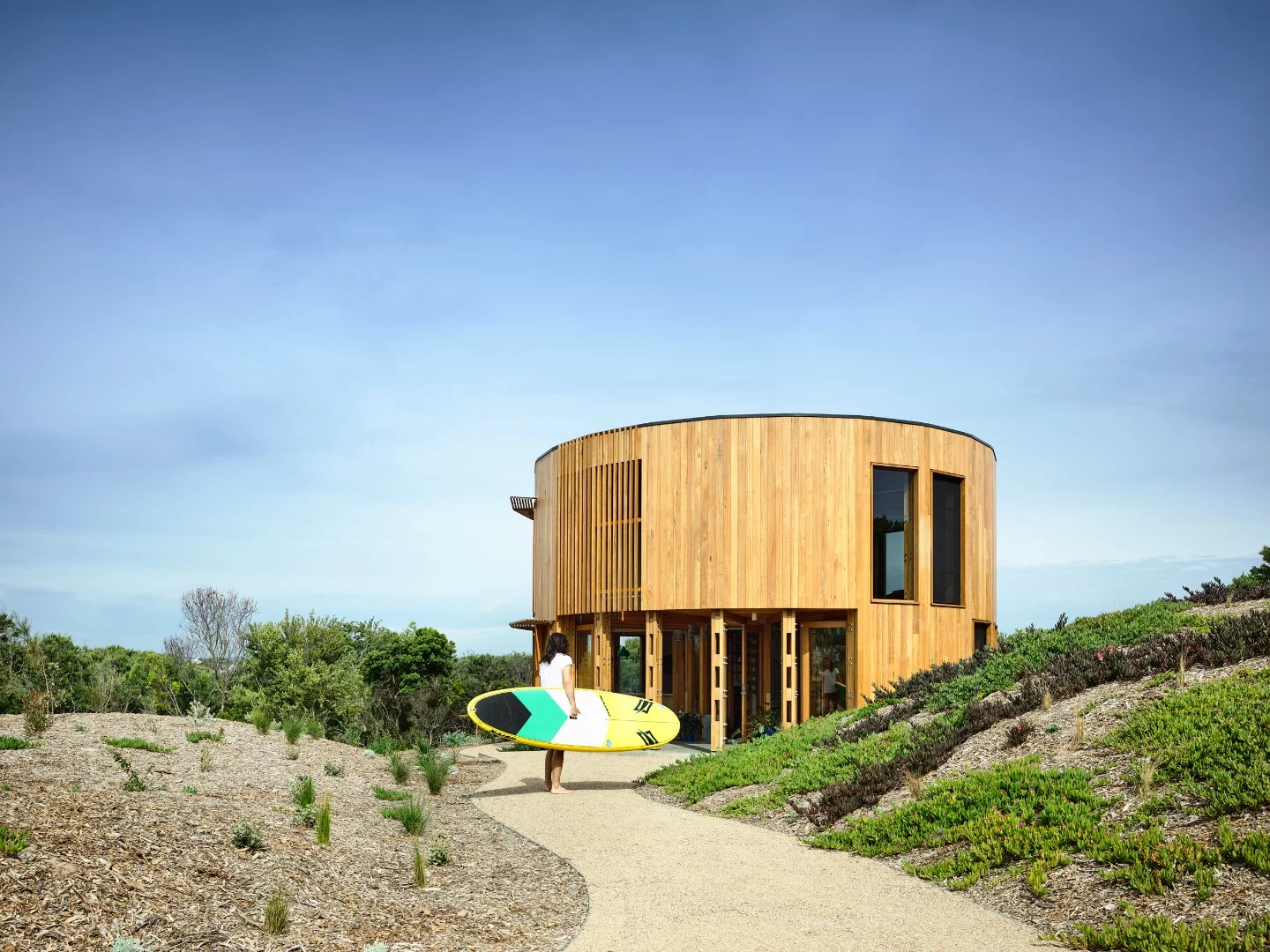 St Andrews Beach House is located in Victoria’s Mornington Peninsula, in Australia