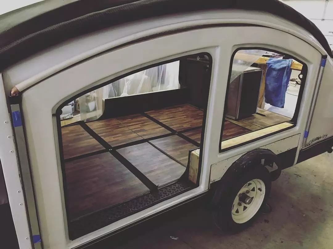 A peek inside the Earth Traveler prototype