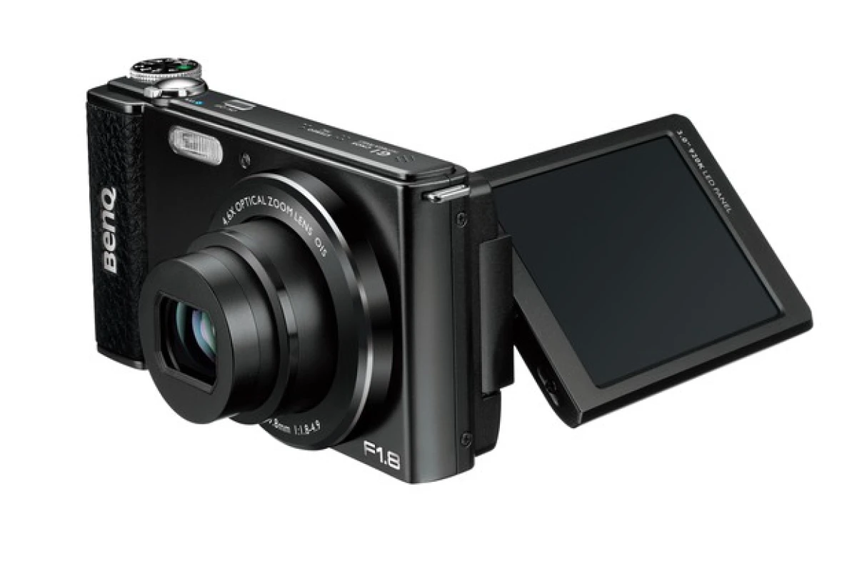 The BenQ G1 is being billed as "the world’s slimmest F1.8 swivel-screen digital camera"