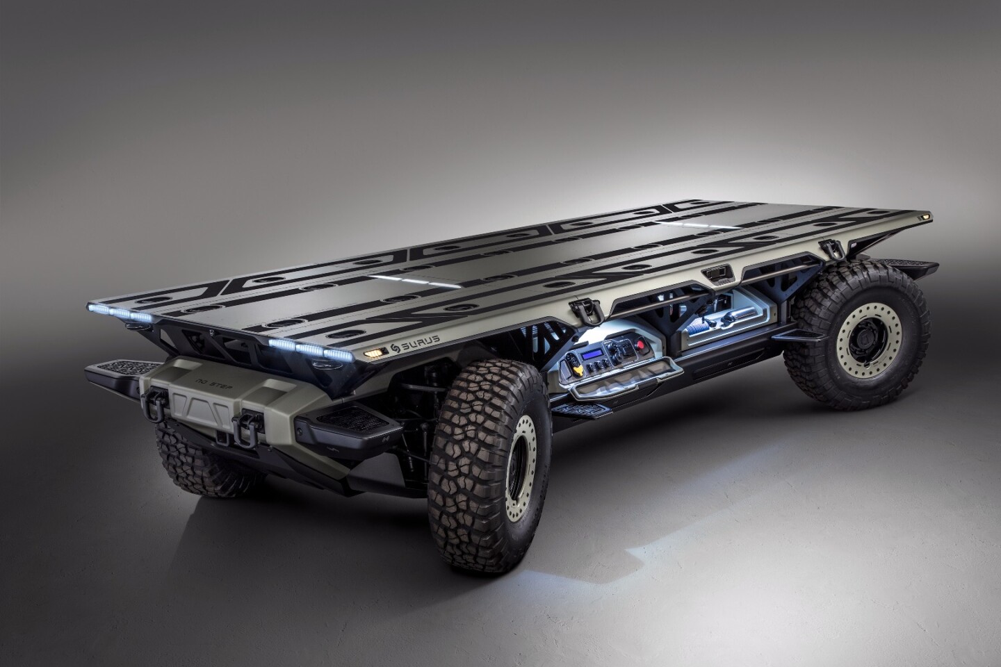 Could this be an autonomous military operations platform of the future?