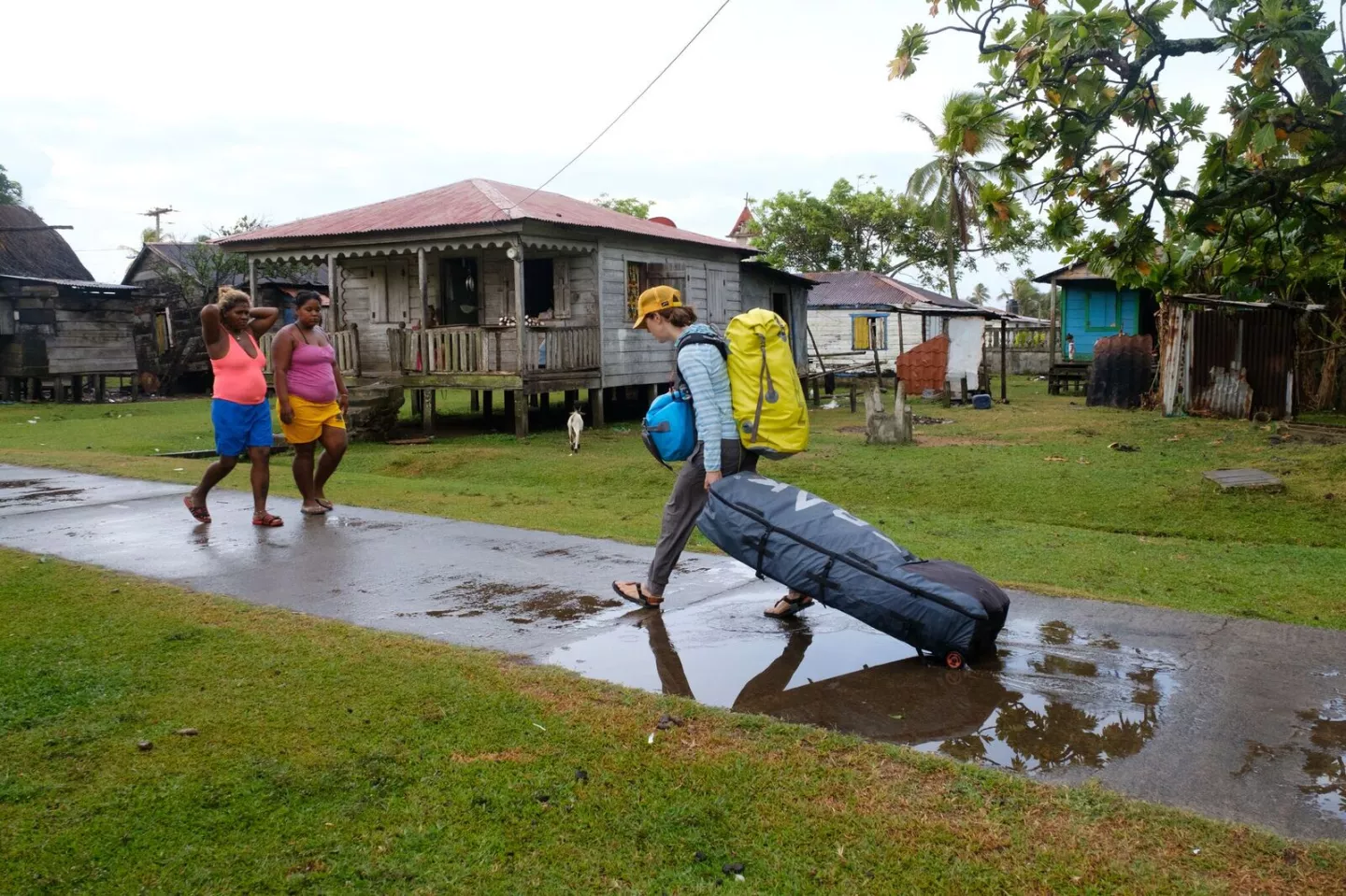 The Trak 2.0 is designed to roll through airports, train stations, town centers and villages on the way to the water