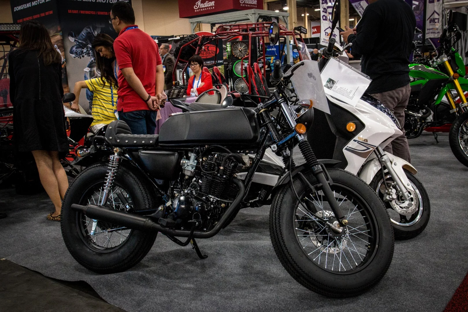 DongFang is another Chinese manufacturer that's getting up to speed with super cheap, stylish low capacity offerings like this DF250RTD fat-tire single.