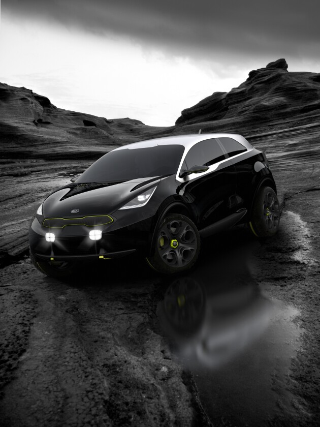 The Niro was designed at Kia' Frankfurt studio
