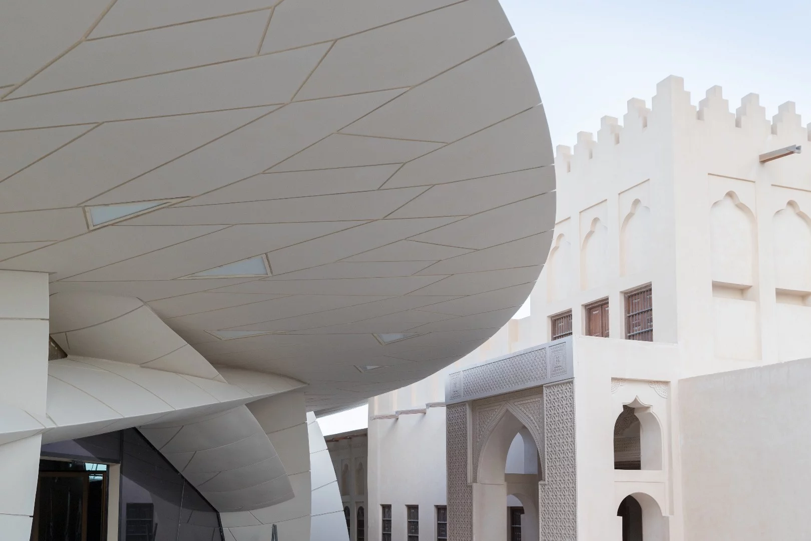 The National Museum of Qatar also incorporates a palace dating back to the early 1900s