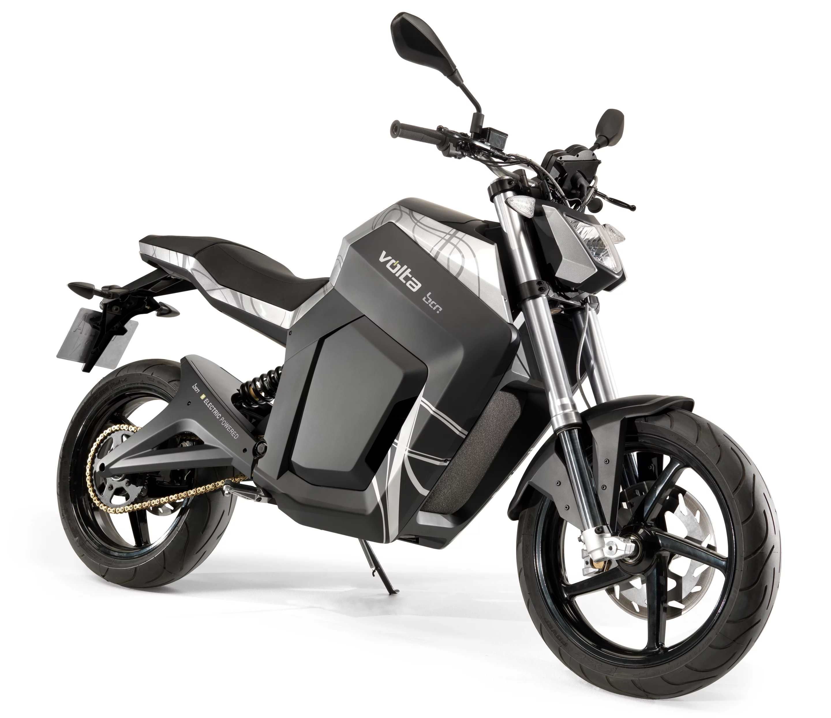 The Volta BCN City electric motorcycle