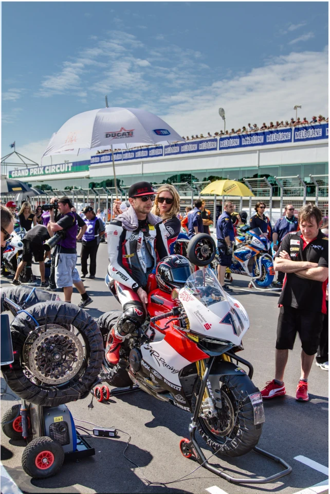 Tire technology plays a key role in the knife-edge sport of motorcycle racing (Photo: Loz Blain)