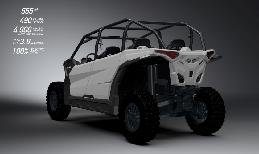 Nikola presents the latest specs and design of the Zero side-by-side