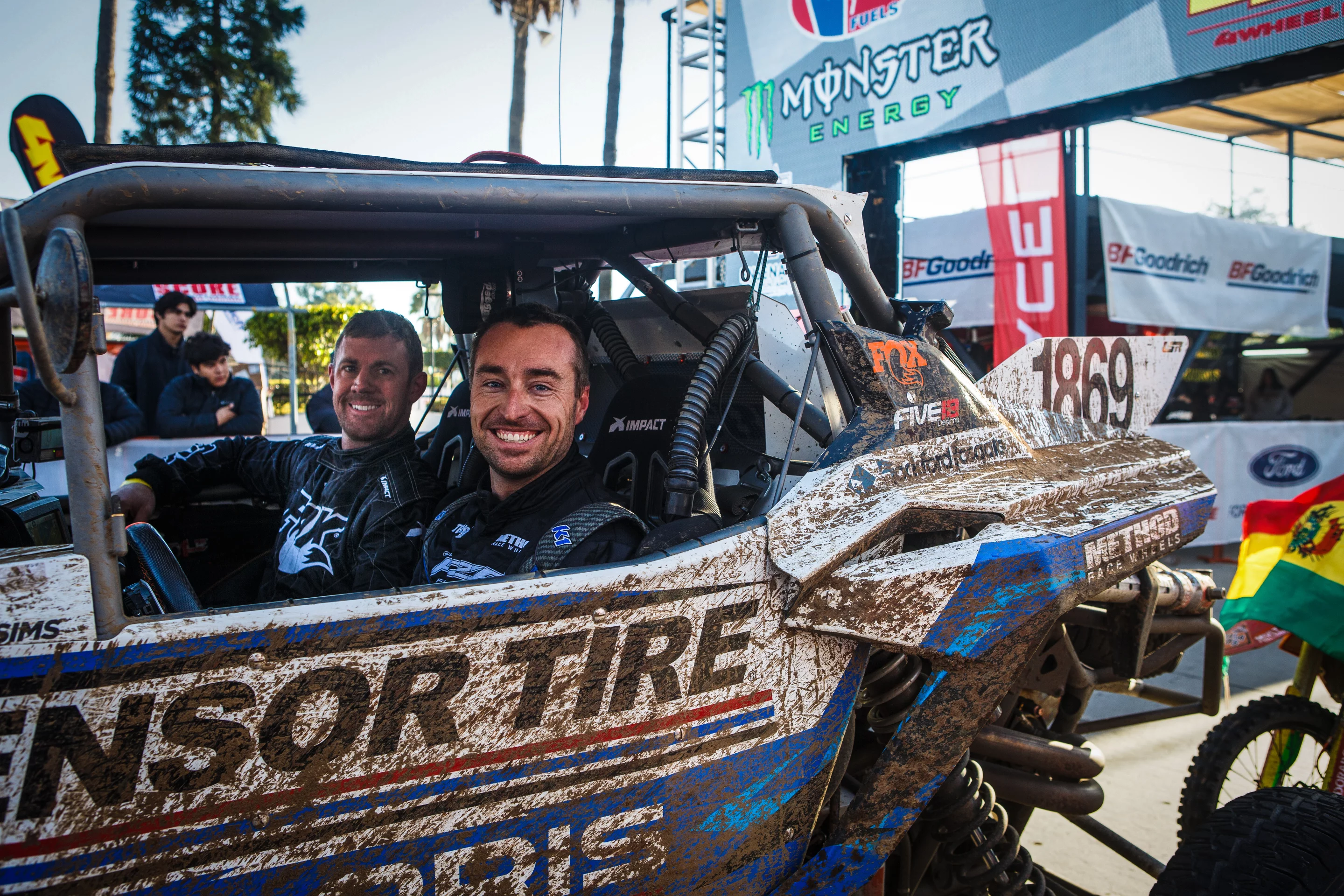 After 11 hours of driving, Polaris regional sales manager Eric Borgen and navigator Matt Holmes bring home a win in the Baja 1000. Then they headed home to get to work on Monday morning