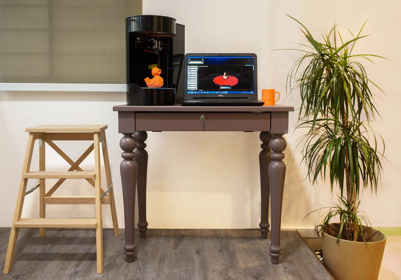 The Blacksmith Genesis looks a little like a coffee machine and takes only a small spatial footprint