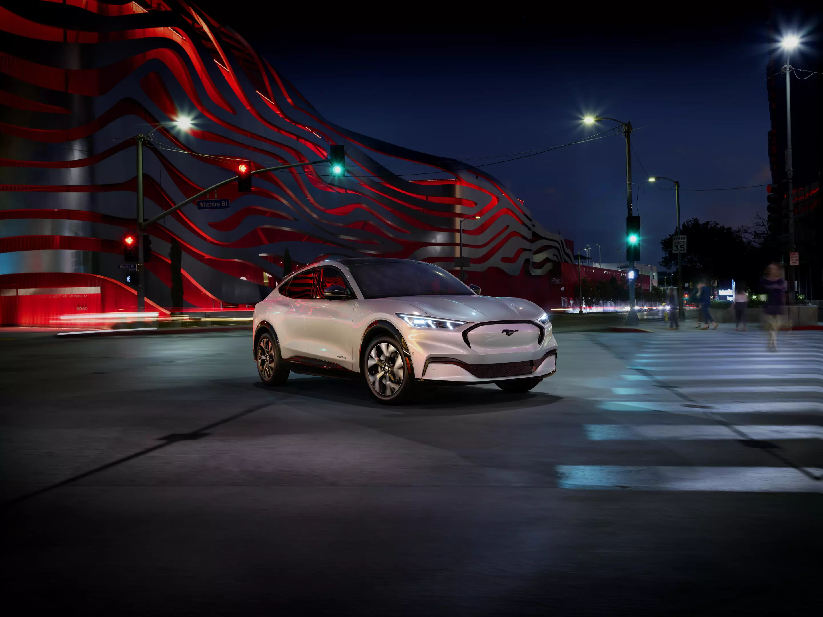 The new Ford Mustang Mach-E will be officially launched next year