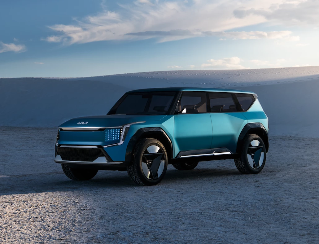 Kia debuted the Concept EV9 at this week's LA Auto Show