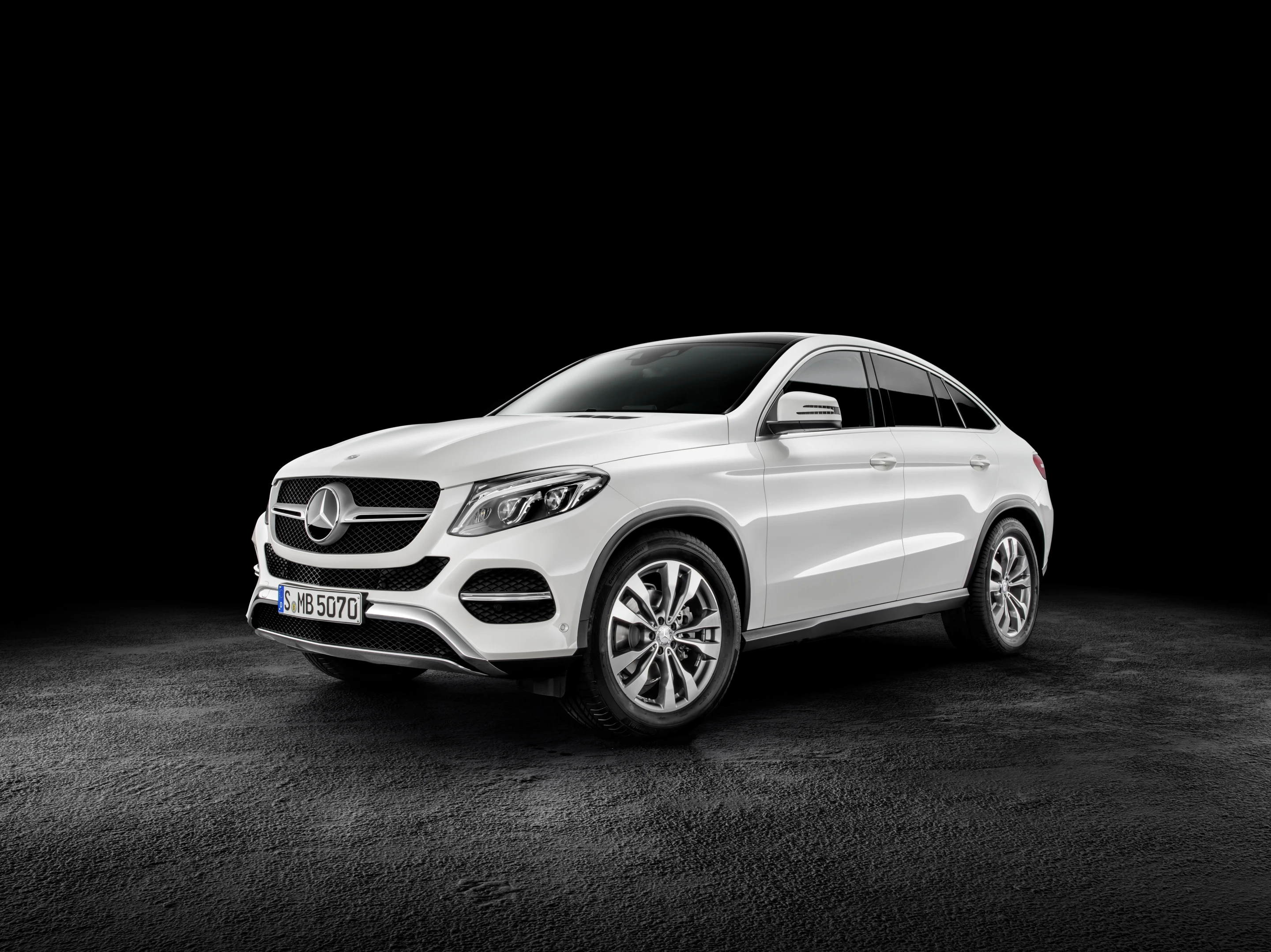 The GLE Coupe is available in 11 different colors