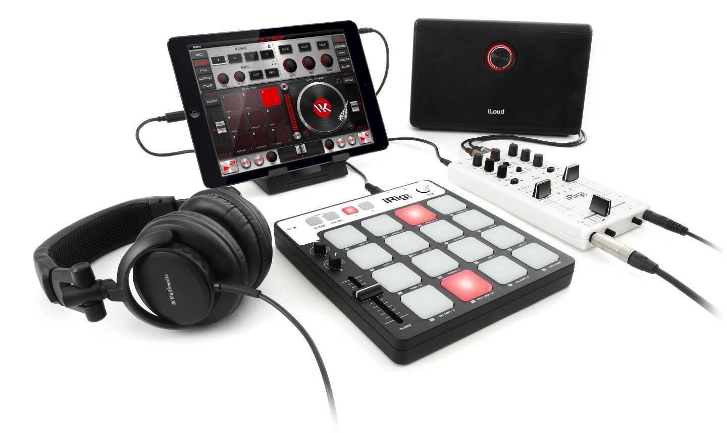 Favorite tacks can be remixed on the fly with the help of the company's DJ Rig free app