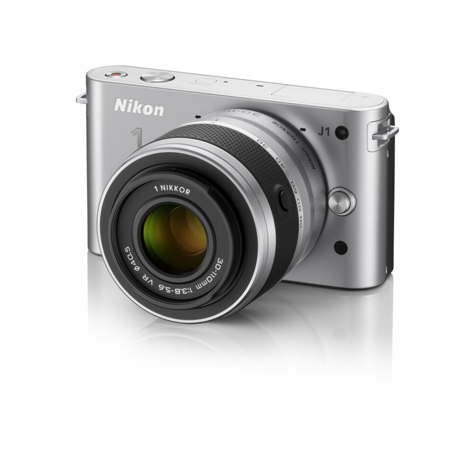 Nikon's new J1 mirrorless, interchangeable lens compact camera