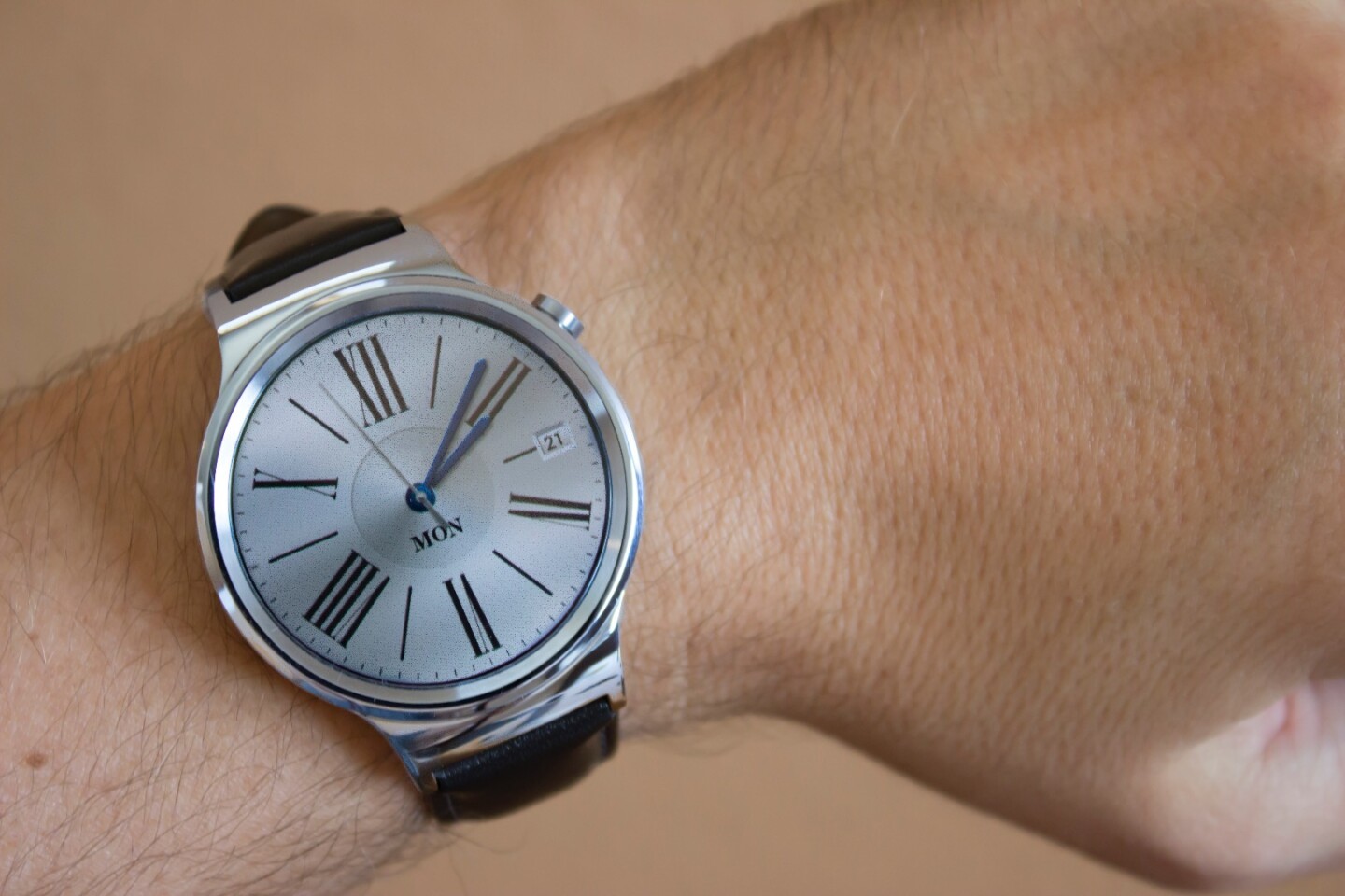 The Huawei Watch is available now, starting at US$349 for the model pictured in this review
