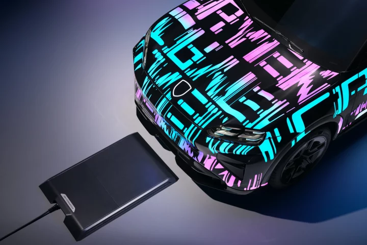 The Porsche wireless EV charging system is production-ready and will be available in 2026