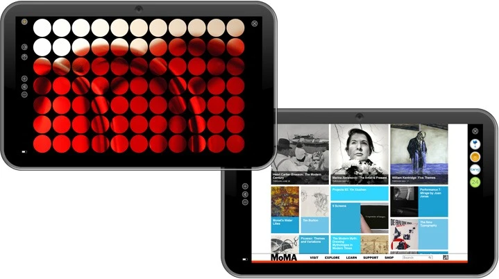 The Slate runs Microsoft Windows 7 Home Premium with an ExoPC user interface layer over top