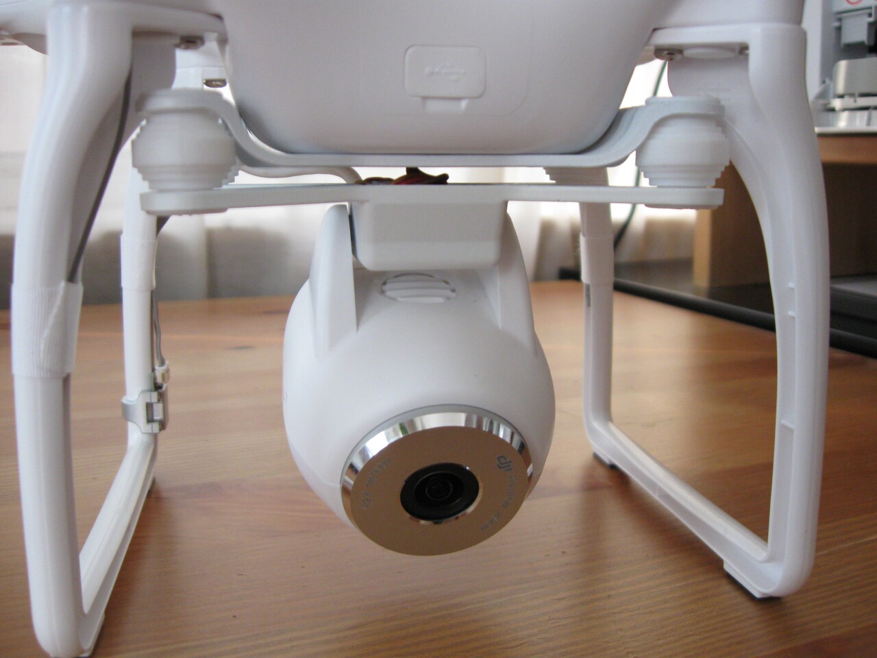 The Vision's camera features an anti-vibration mount