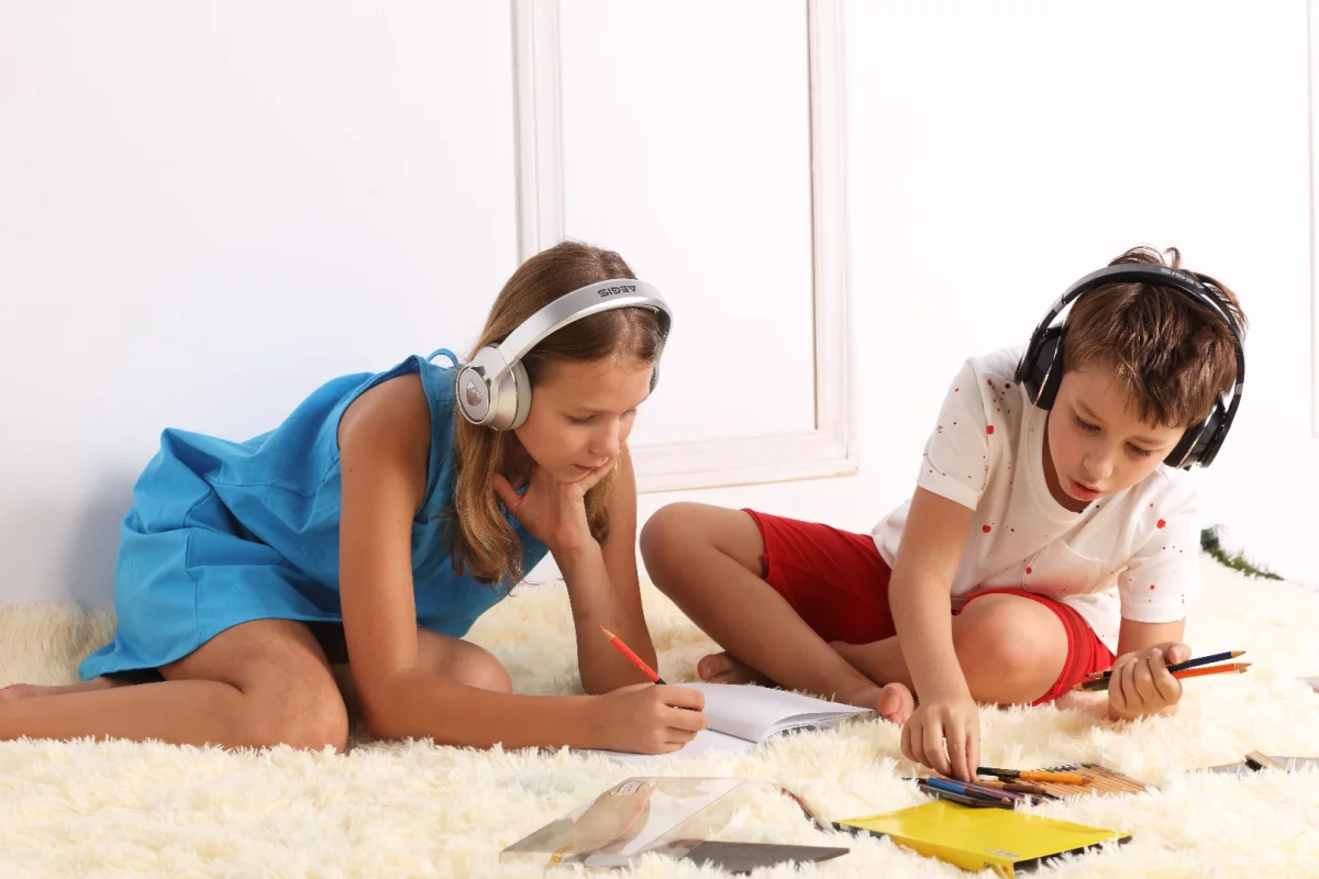 The Aegis Pro headphones feature something called jamsDefender technology to keep volume at child-friendly levels