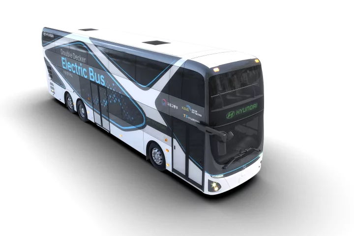 Hyundai Motor says that the development of its first electric double-decker bus is part of the company’s effort to help reduce traffic congestion and air pollution