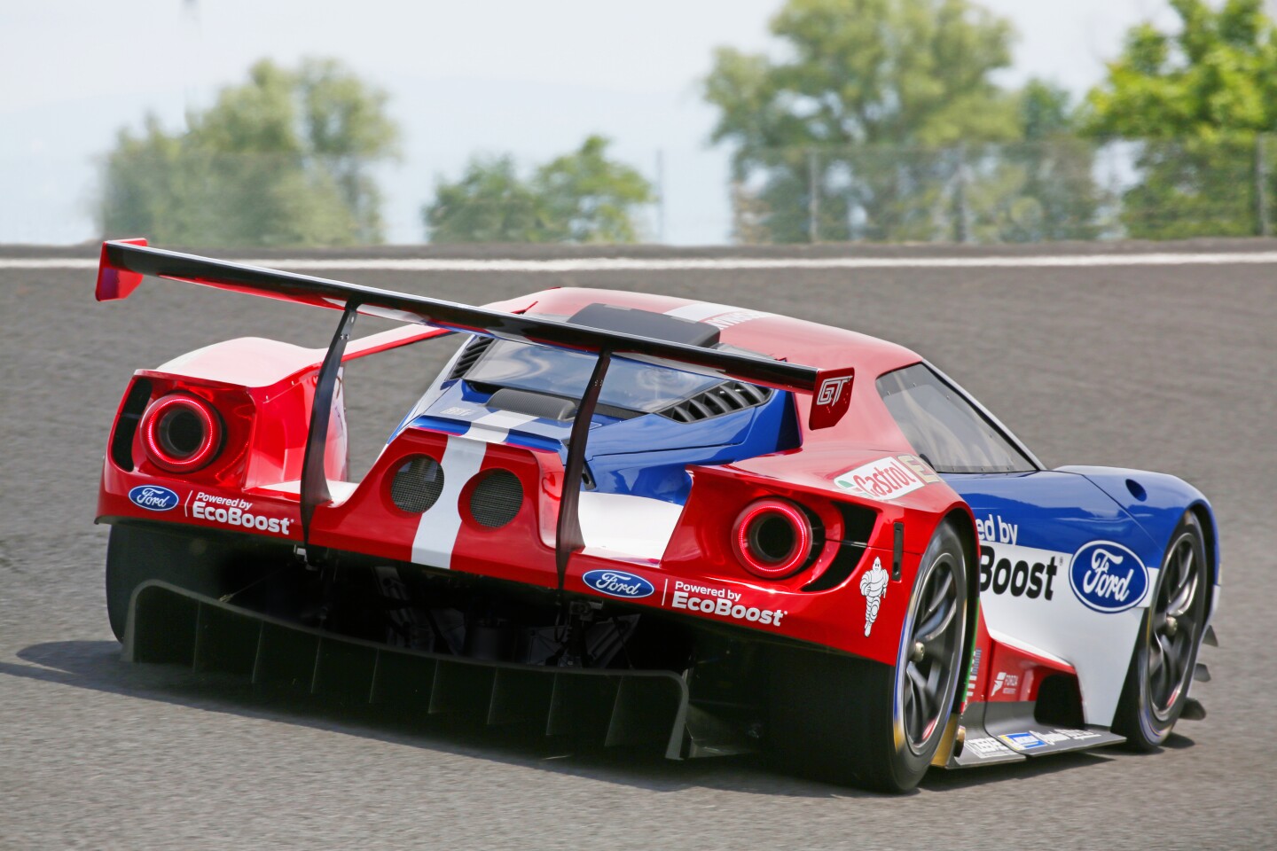 The Ford GT race car will make its racing debut in January
