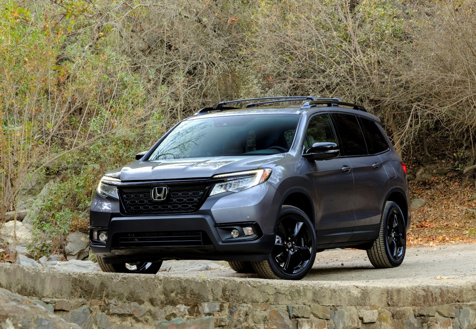 LED headlamps, Honda Sensing suite, LED fog lamps, LED tail lights, three-zone climate control, and more features are standard equipment in all Passport models
