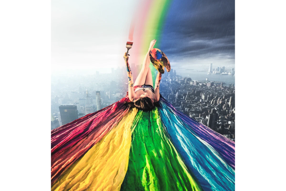 Rainbow (Credit: Justin Peters CC BY-NC-ND 4.0)