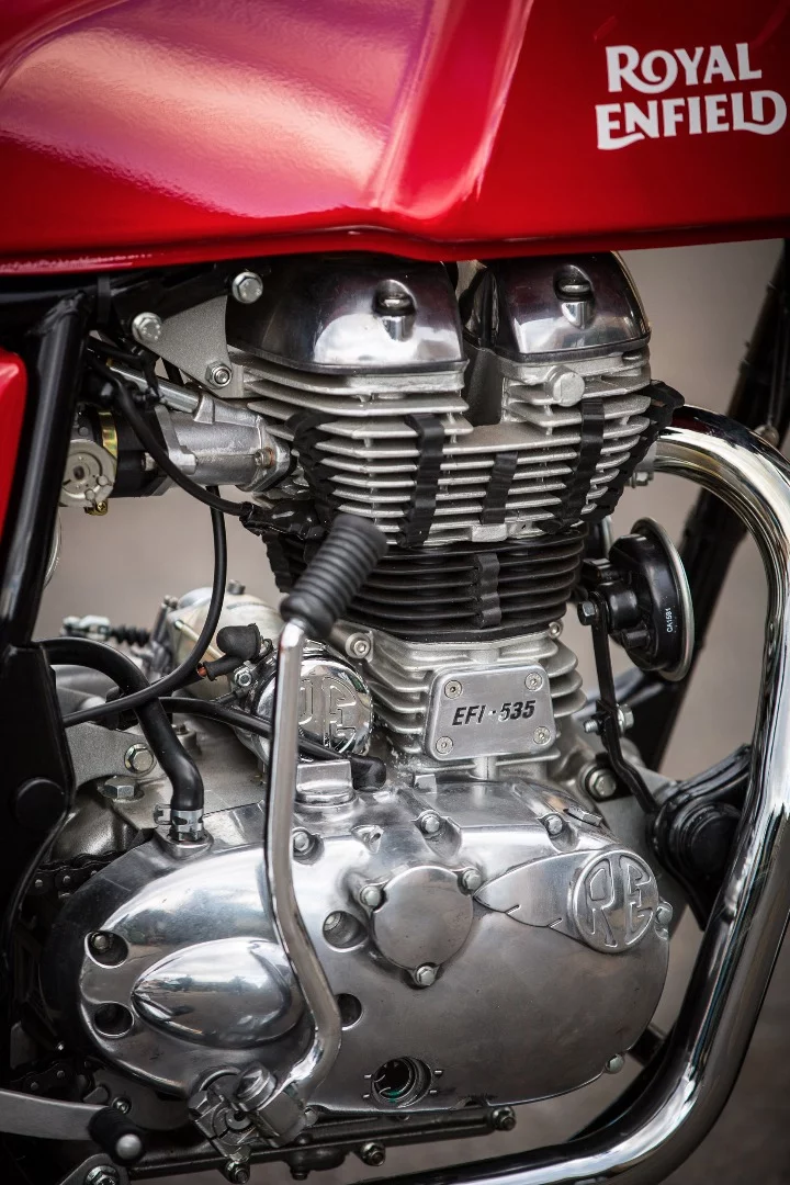 Royal Enfield's Continental GT: looks and presence to spare.