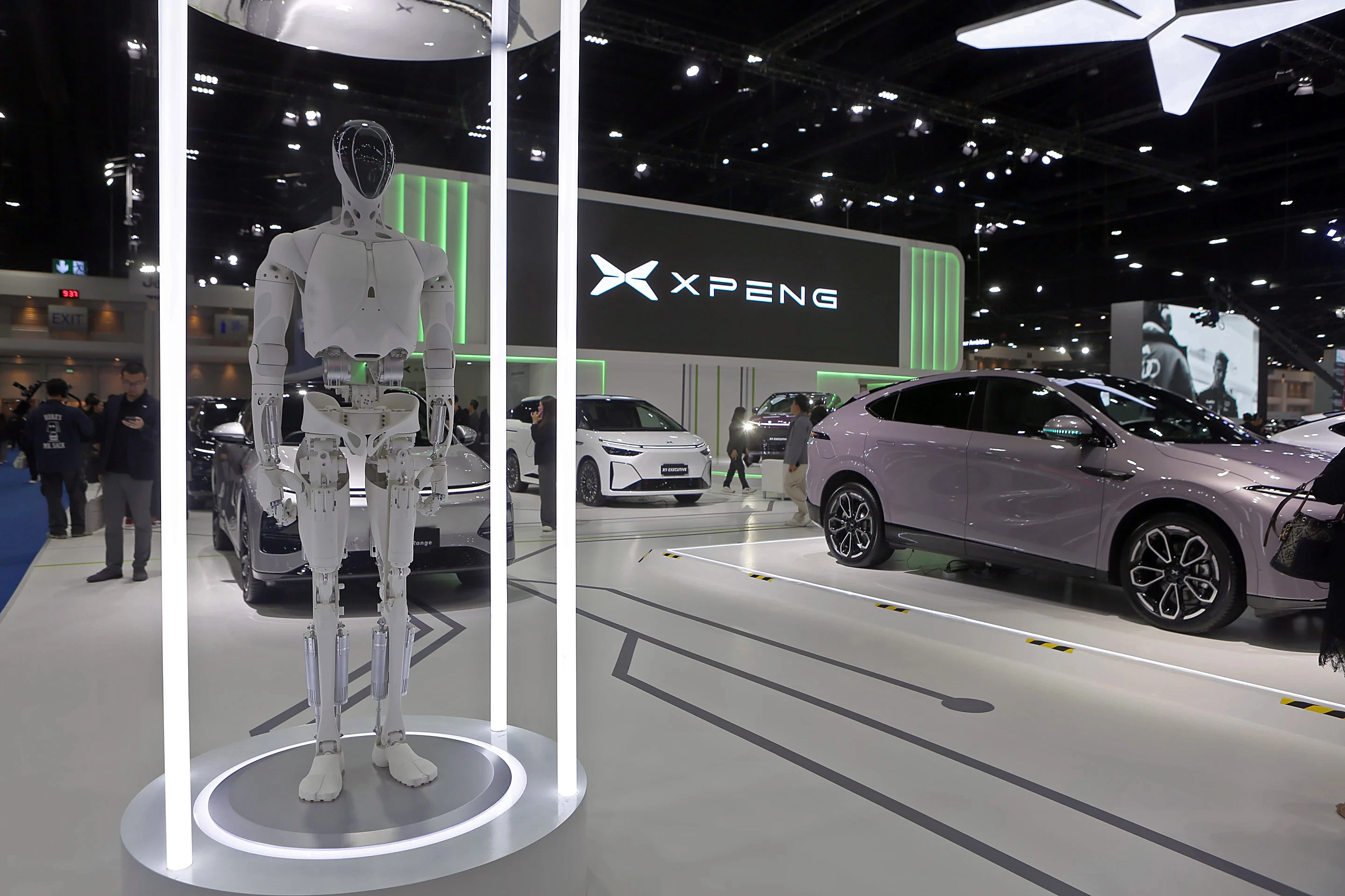 Robots are increasingly present at motor shows and four of the stands at the 2026 Bangkok International Motor Show included upcoming personal robotics in their display