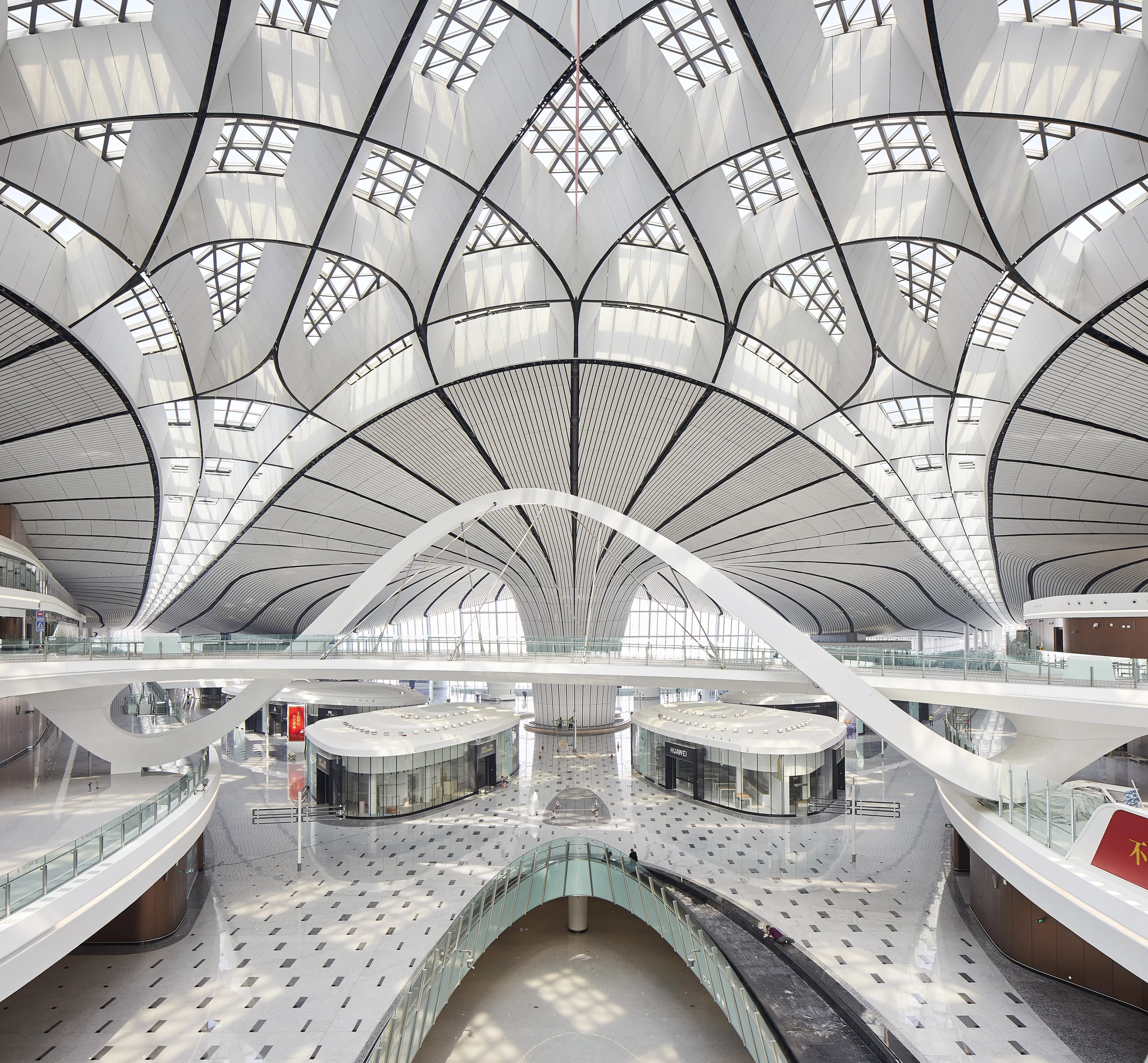 Beijing Daxing International Airport includes 79 gates