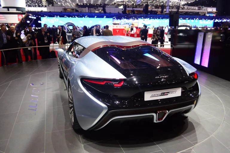 The Quant E, formerly called the Quant e-Sportlimousine, at the 2014 Geneva Motor Show (Photo: C.C. Weiss/Gizmag)