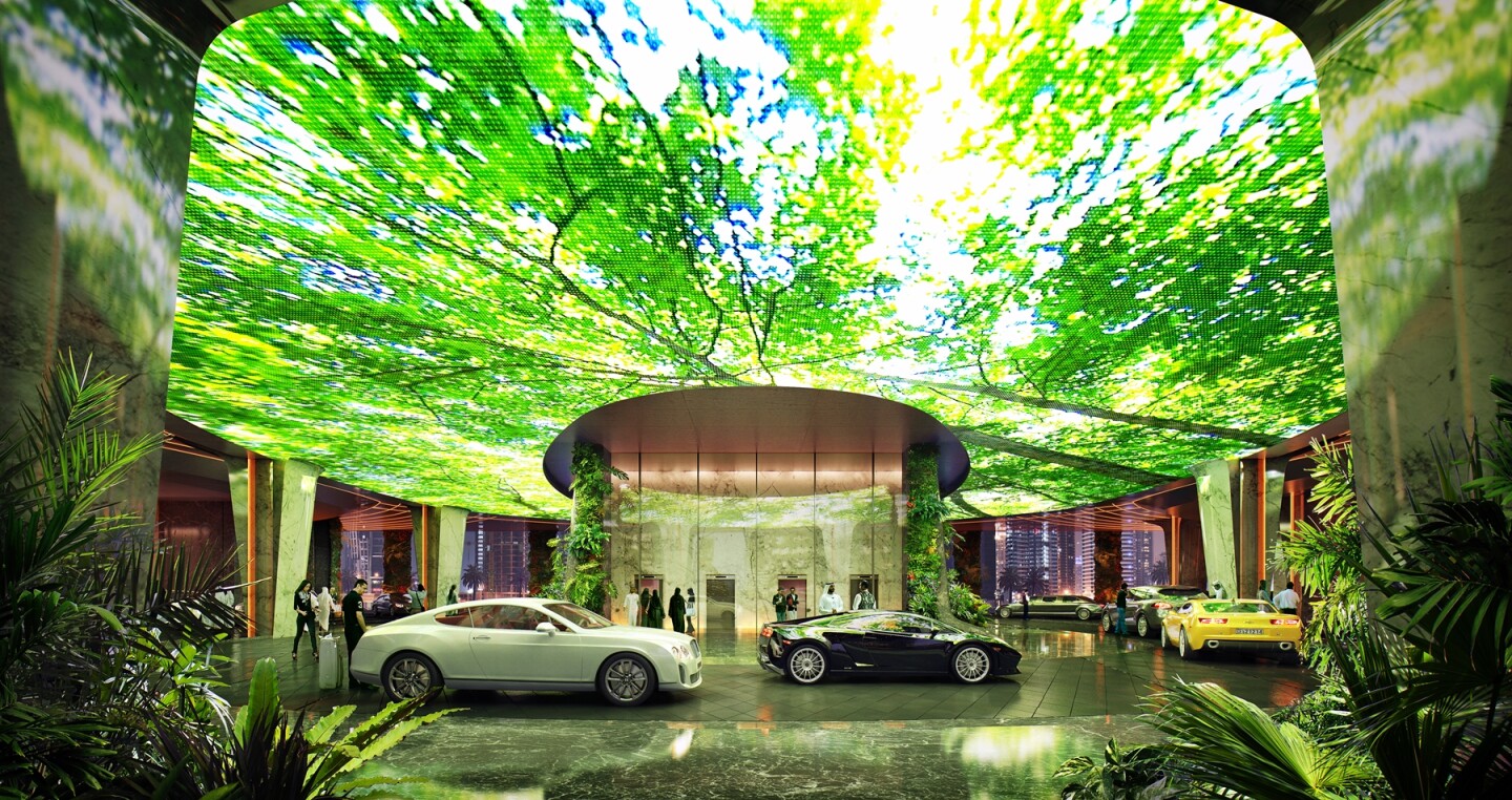 The projections will be created using a variety of audiovisual, robotics and 3D video-mapping technologies