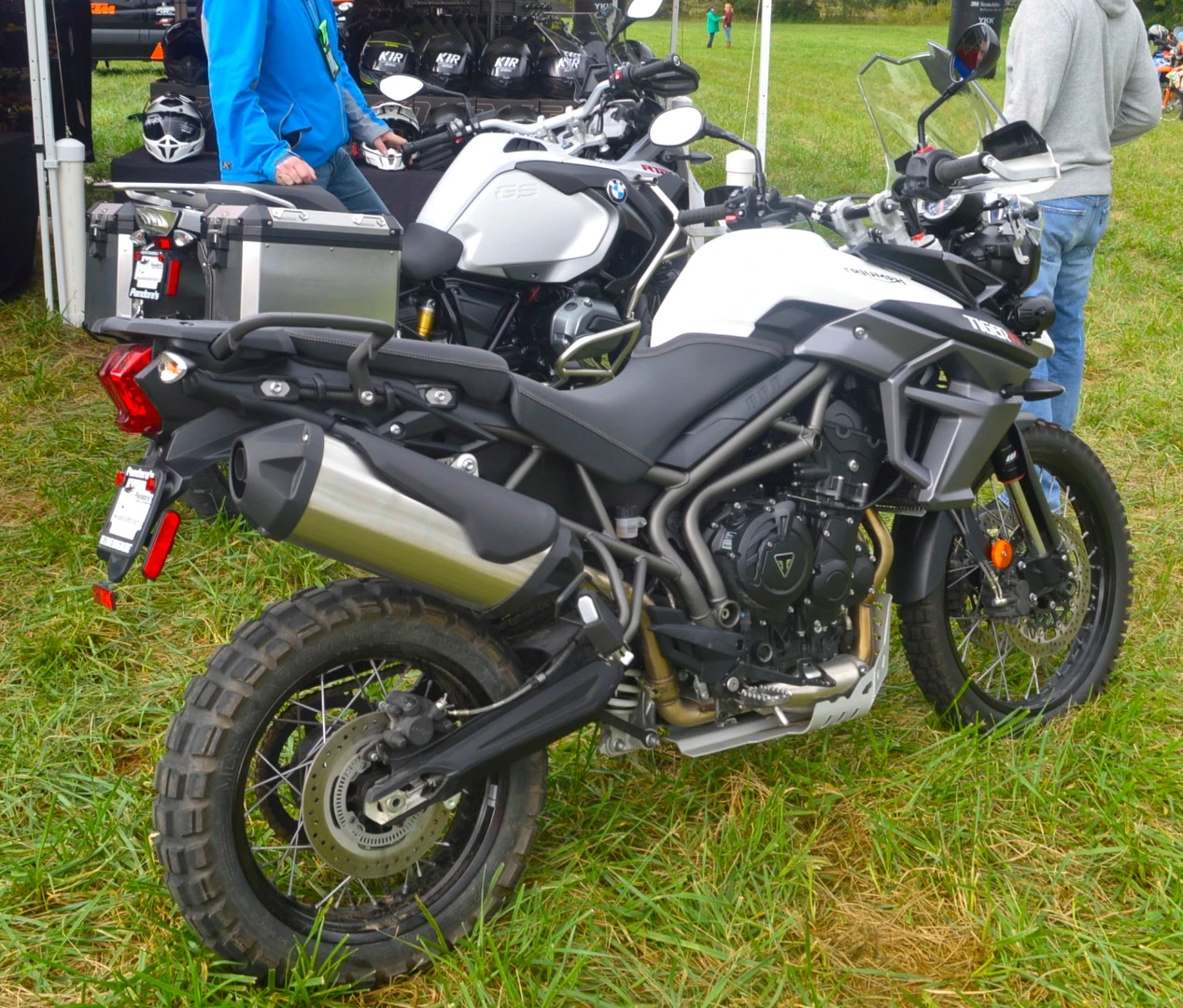 Triumph Tiger adventure/touring motorcycle