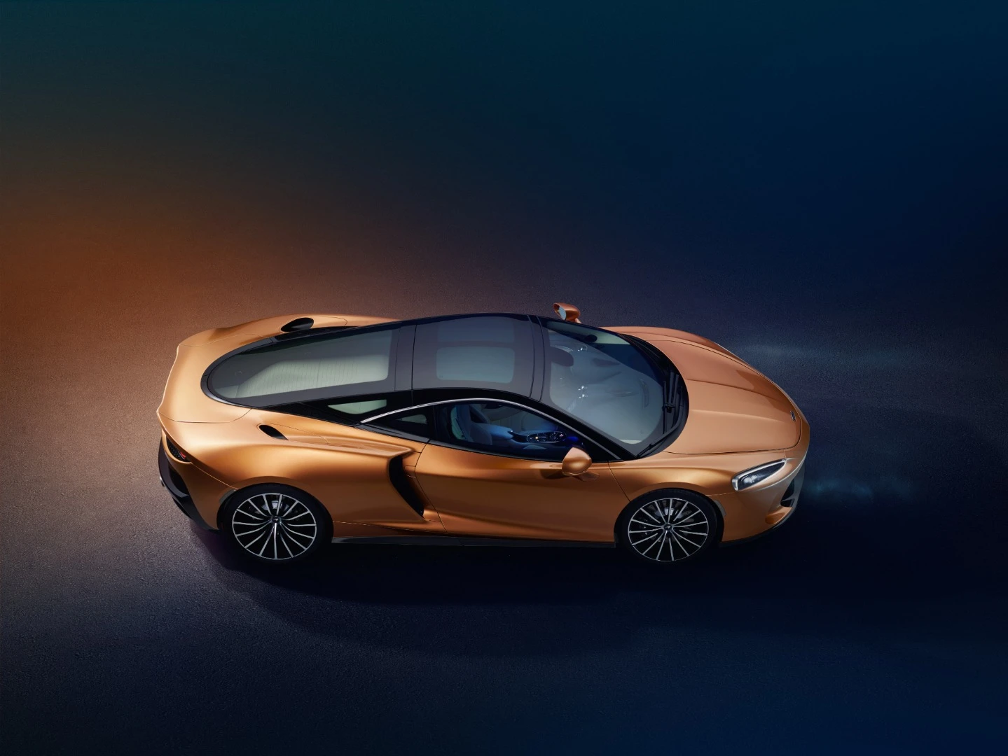 Top speed in the McLaren GT is 203 mph with a 0-60 mph time of just 3.1 seconds