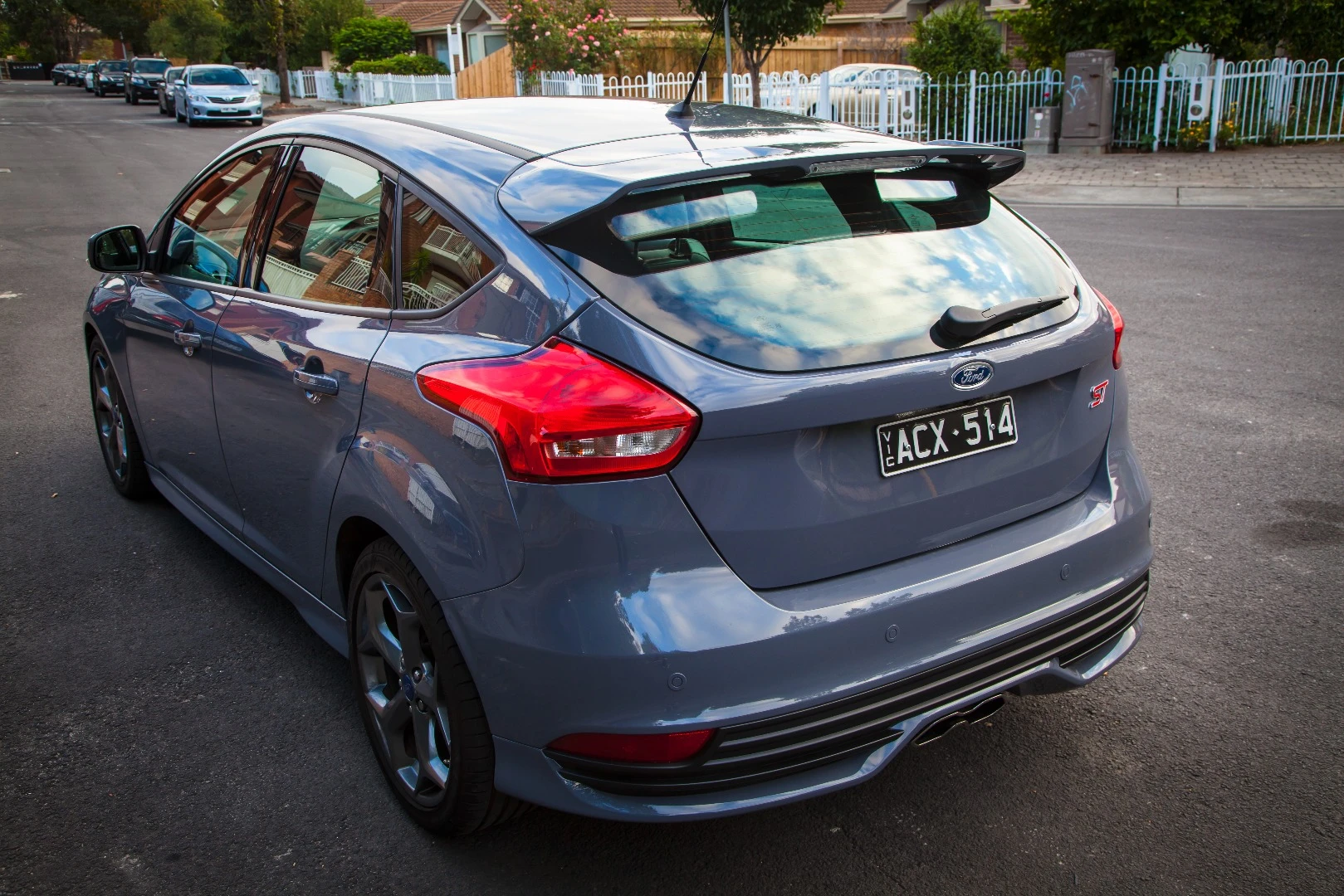The redesigned rear end on the Focus is a hige improvement over its predecessor's fussy design