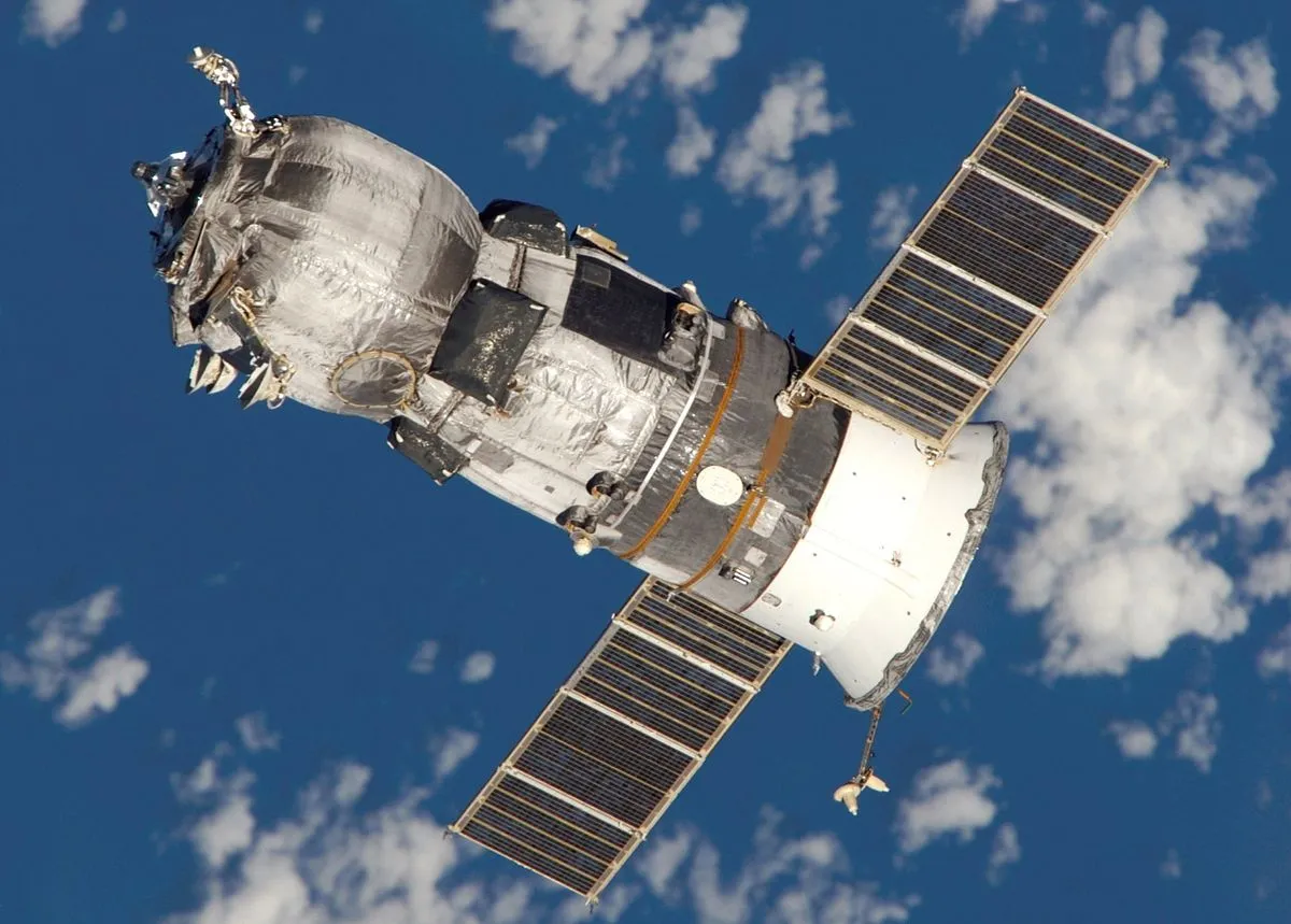 Progress 59 was similar in design to the Progress 52, seen here (Image: NASA)