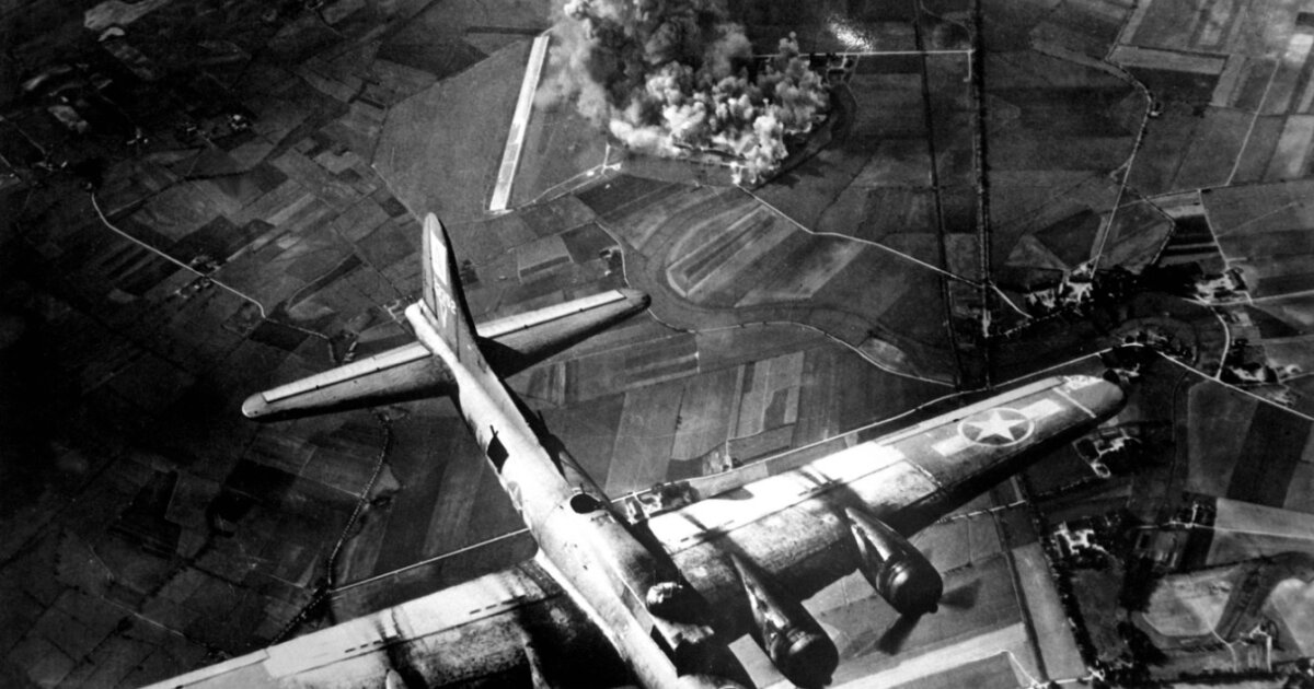 WW II Allied bombing campaigns affected the edge of space