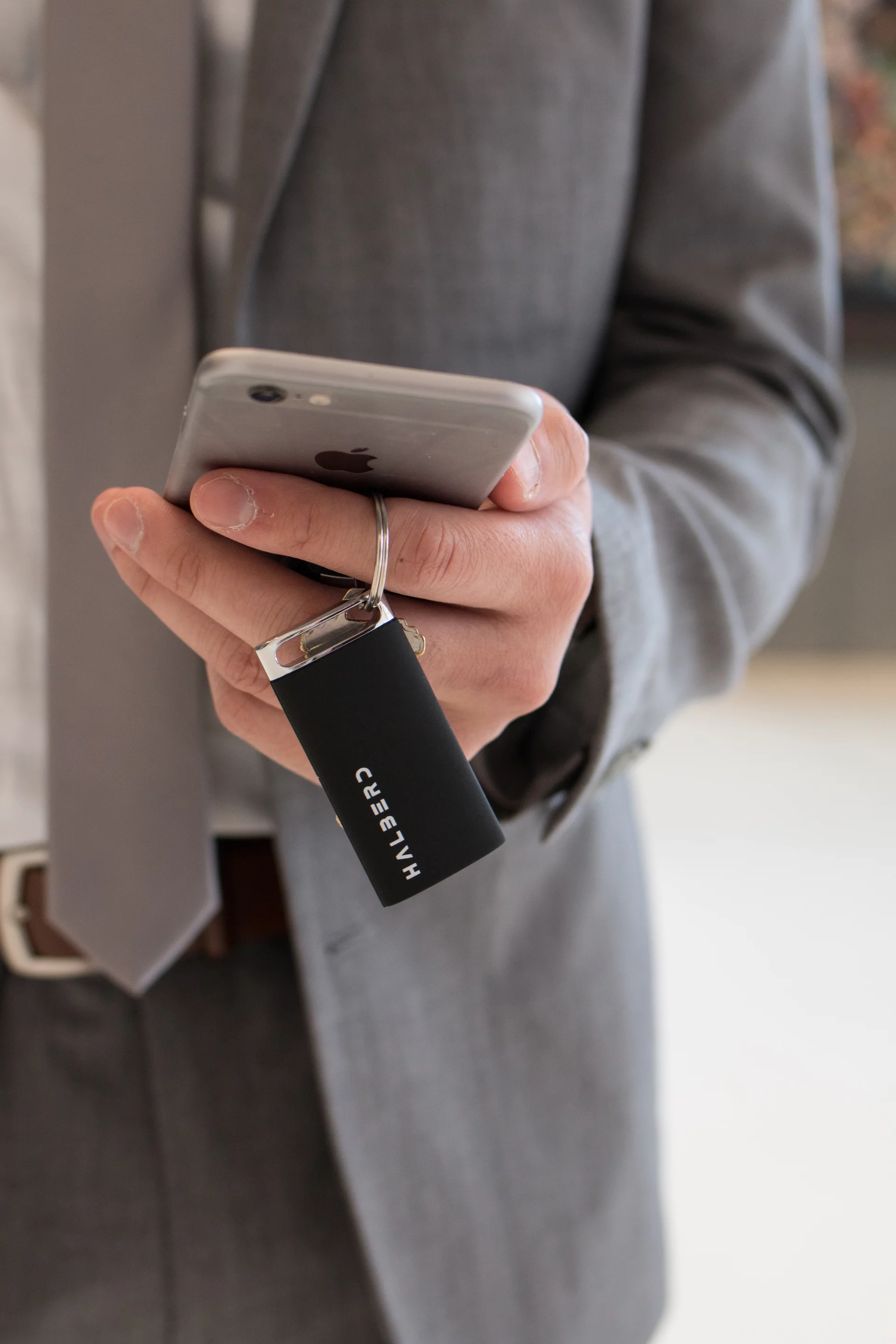 The GateKeeper Trident app allows a smartphone to act as an access control device for computers