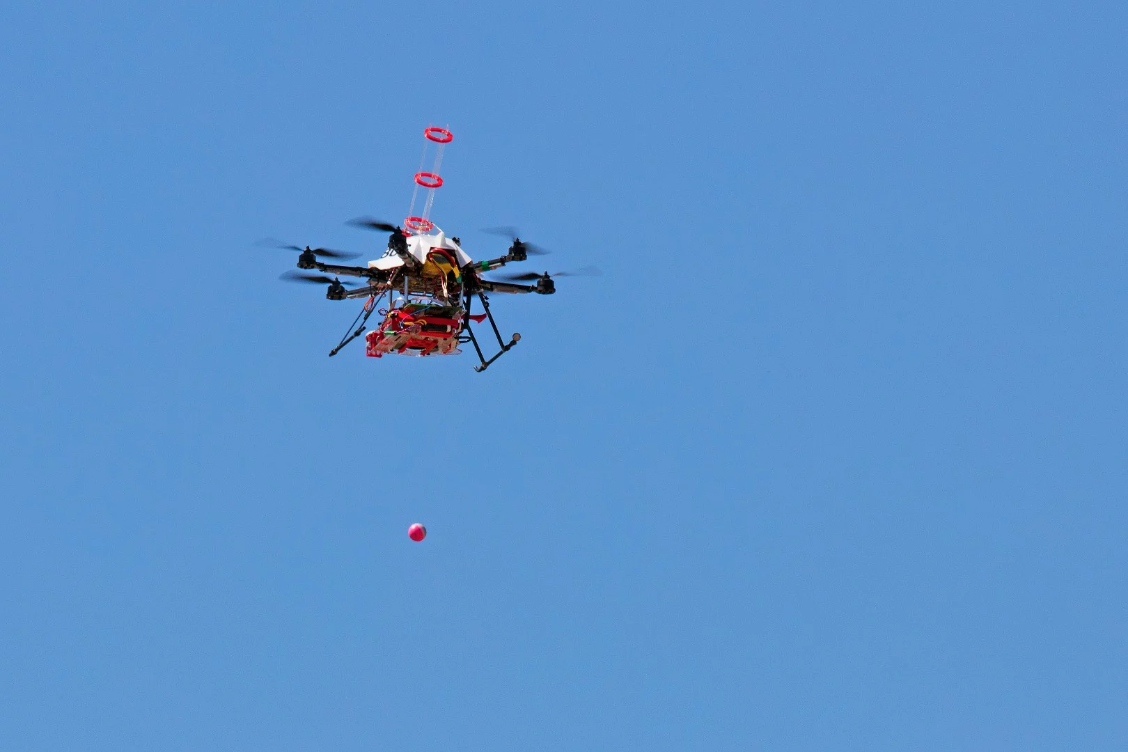 The researchers deployed their drones over Homestead National Monument of America to burn 26 acres (10.52 ha) of restored tallgrass prairie