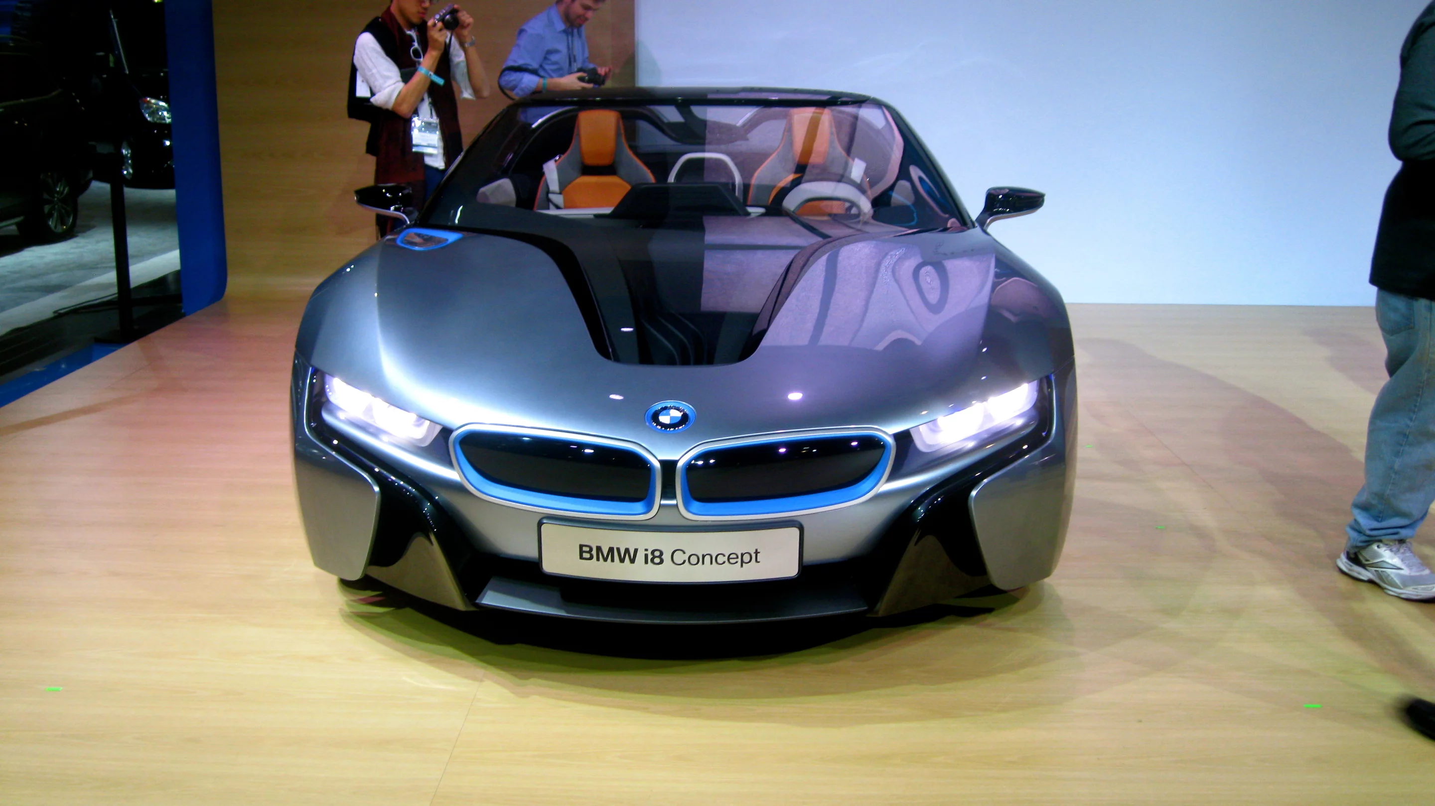 The BMW i8 Concept Spyder at the 2012 LA Auto Show