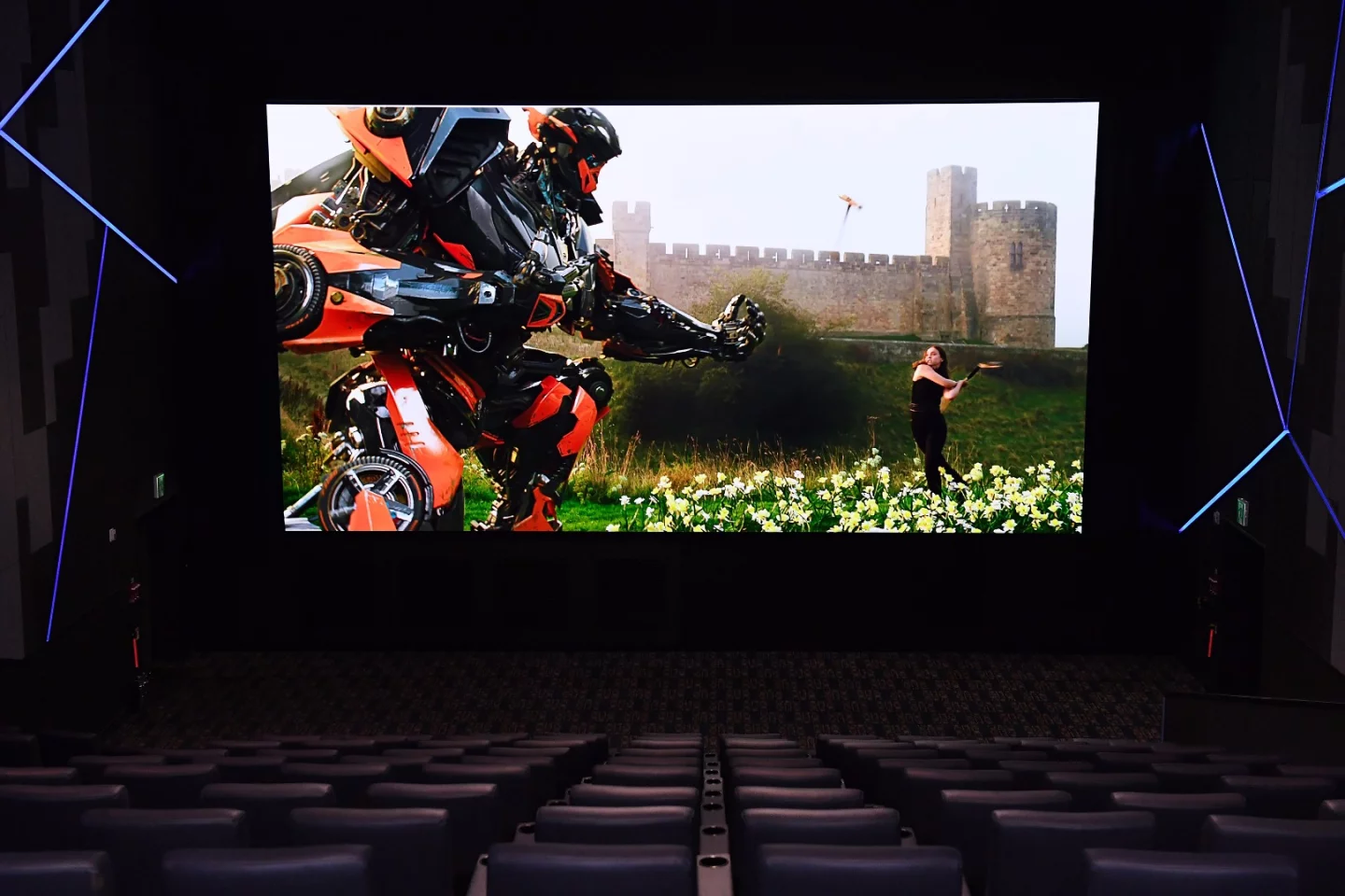 The combination of 4K resolution, HDR technology and "nearly infinite" contrast is promised to offer movie goers an unparalleled cinema experience