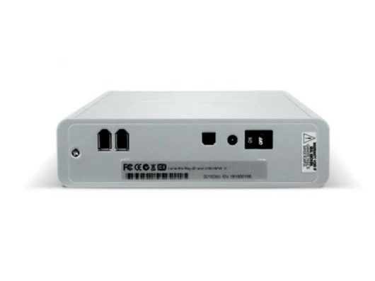 The LaCie d2 Blu-ray drive - rear