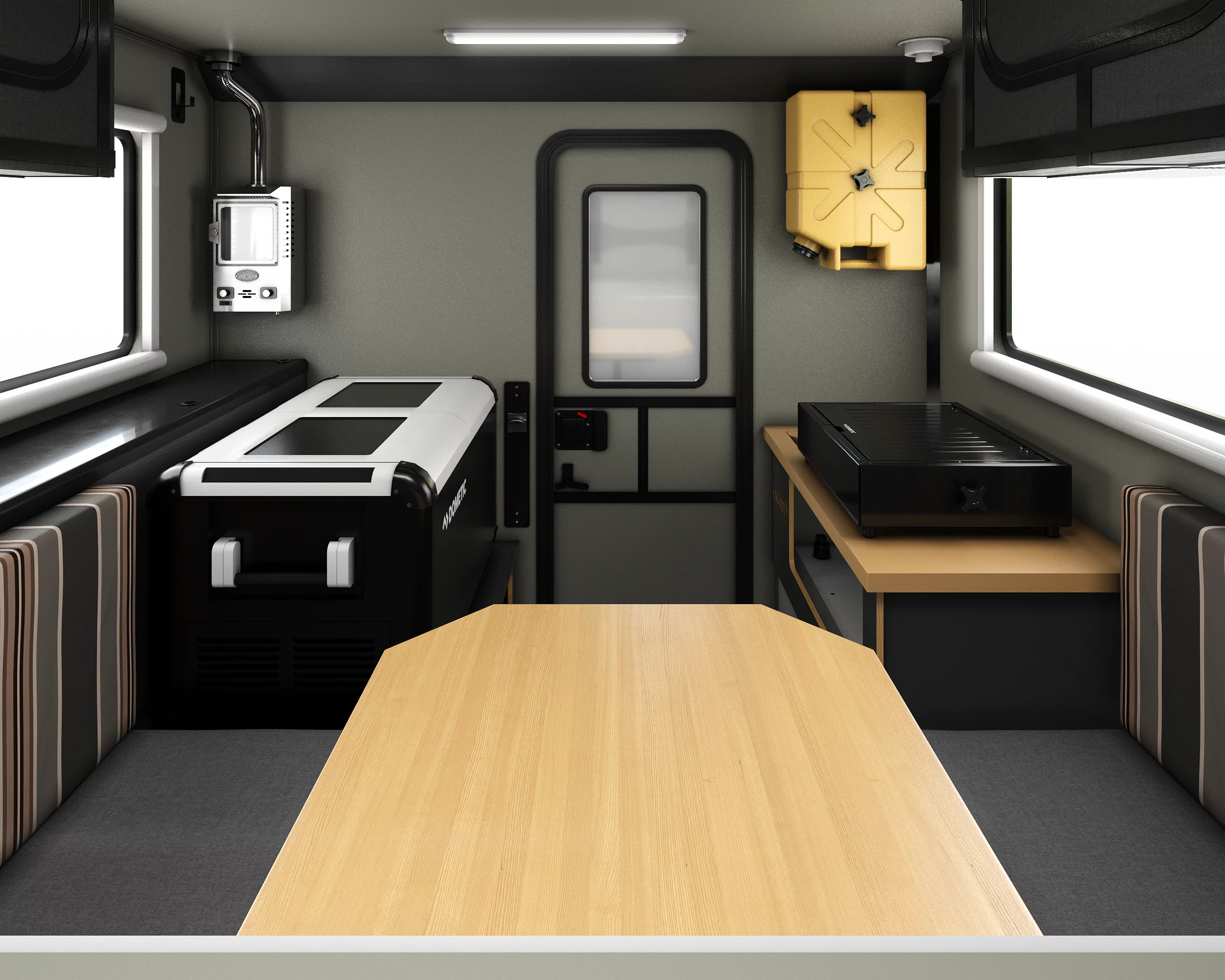 A look back from the bed view