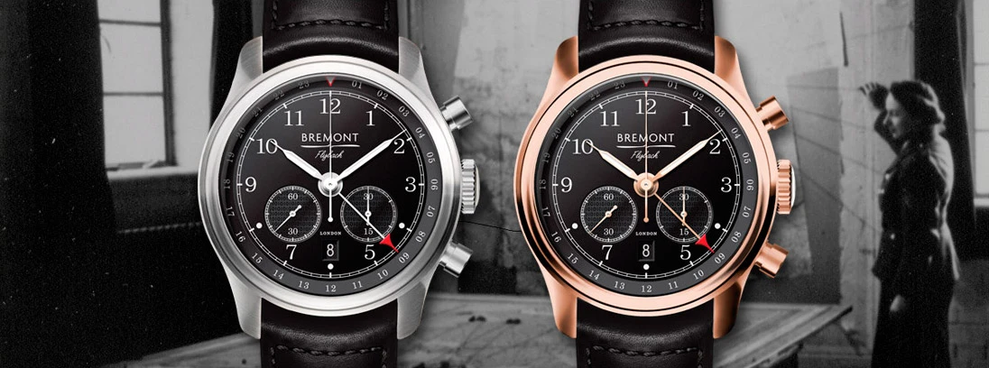The Bremont Codebreaker comes in stainless steel or rose gold