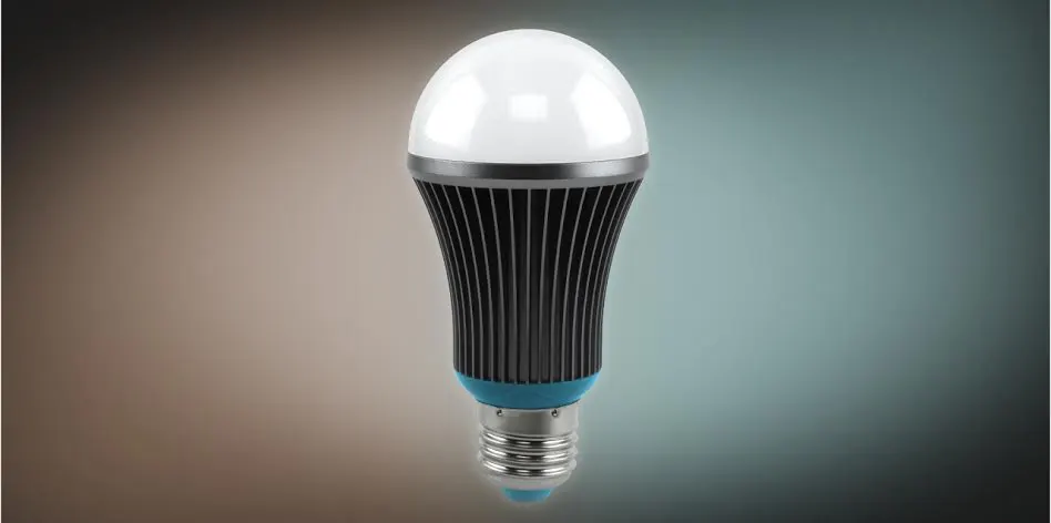 The idea is that the Silk lightbulb will give you energy boosting blue light in the daytime and warm light in the evening to help you chill