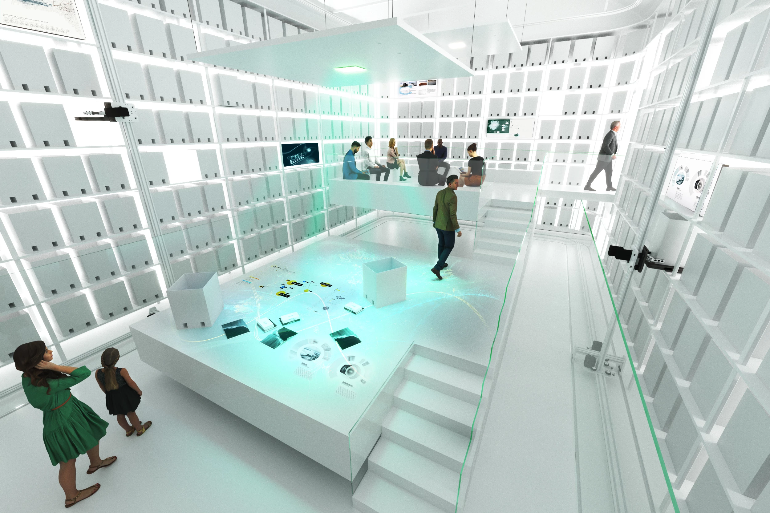 The MAE Museum's interior will be mostly built from carbon fiber, some of which will be recycled
