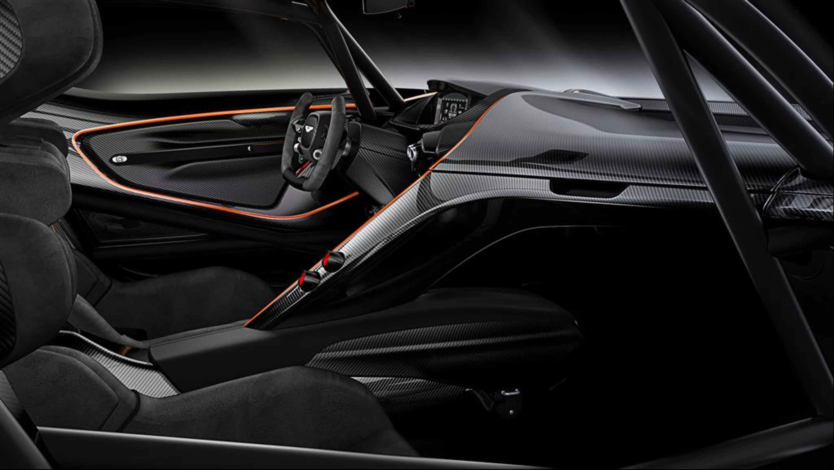 Interior of the Aston Martin Vulcan