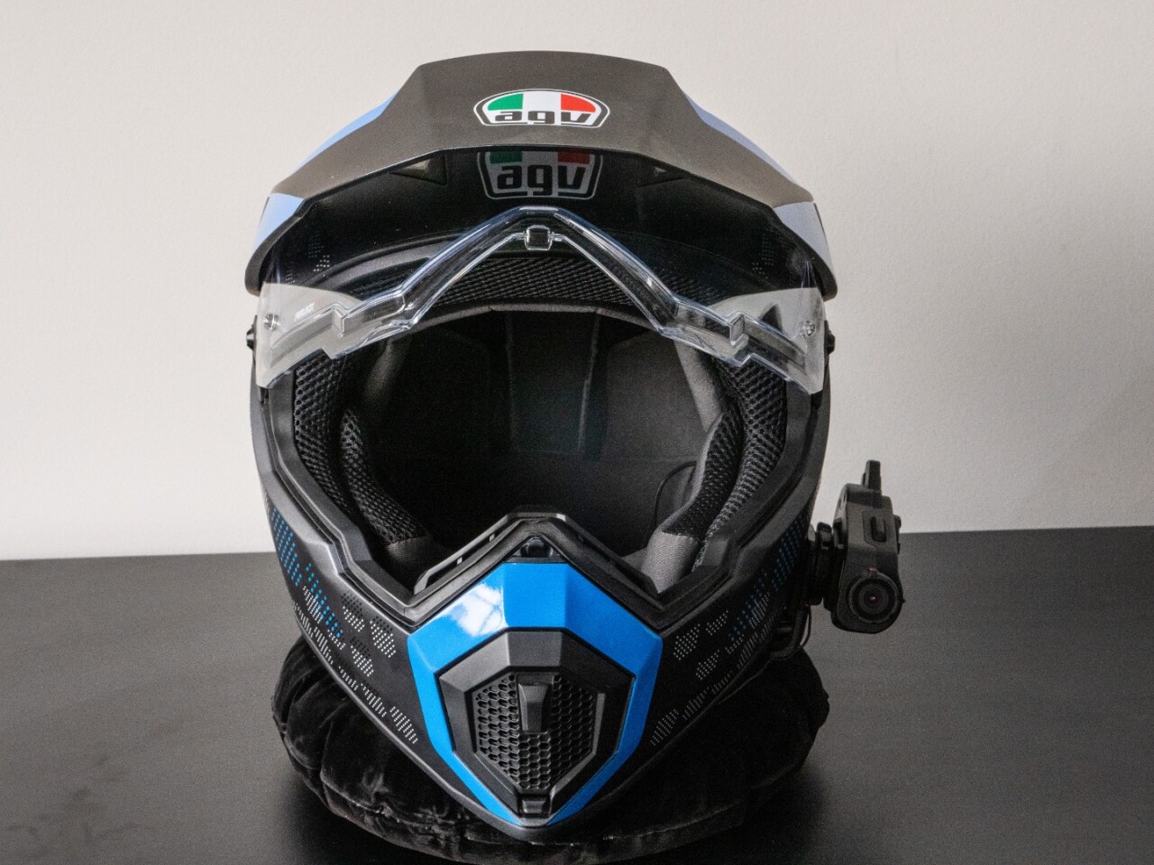 Comfy, cool and good too look at, the AX-9 is a neat adventure lid from AGV