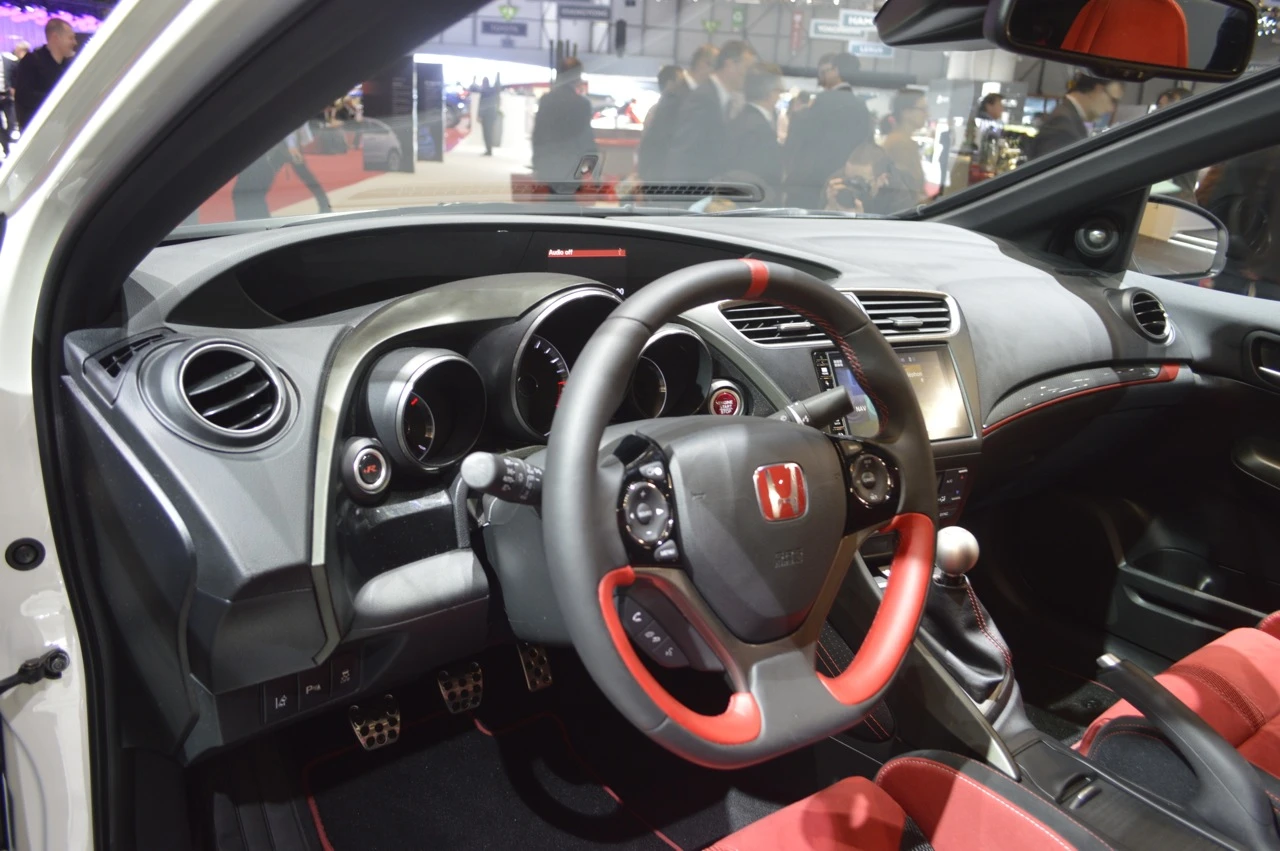 Although made sportier, there is no hiding the Type-R's roots